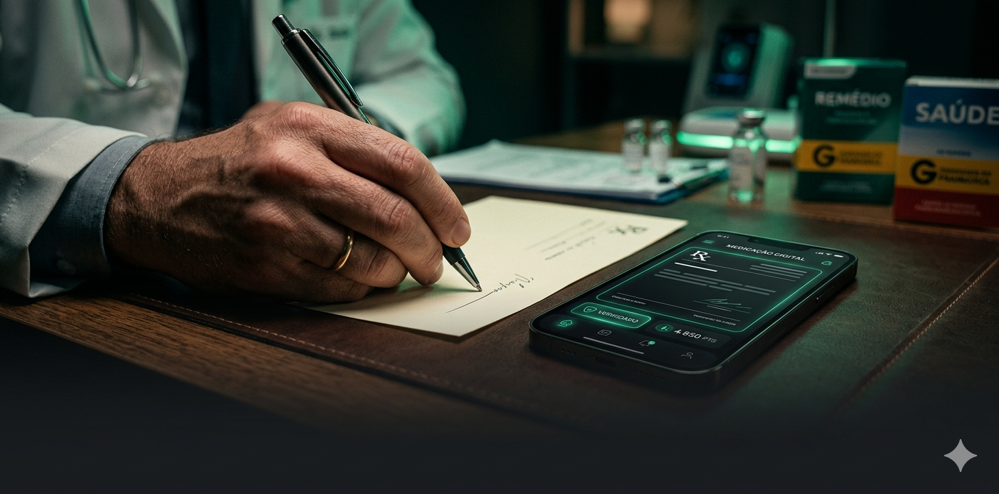 Gestão de receitas médicas digital