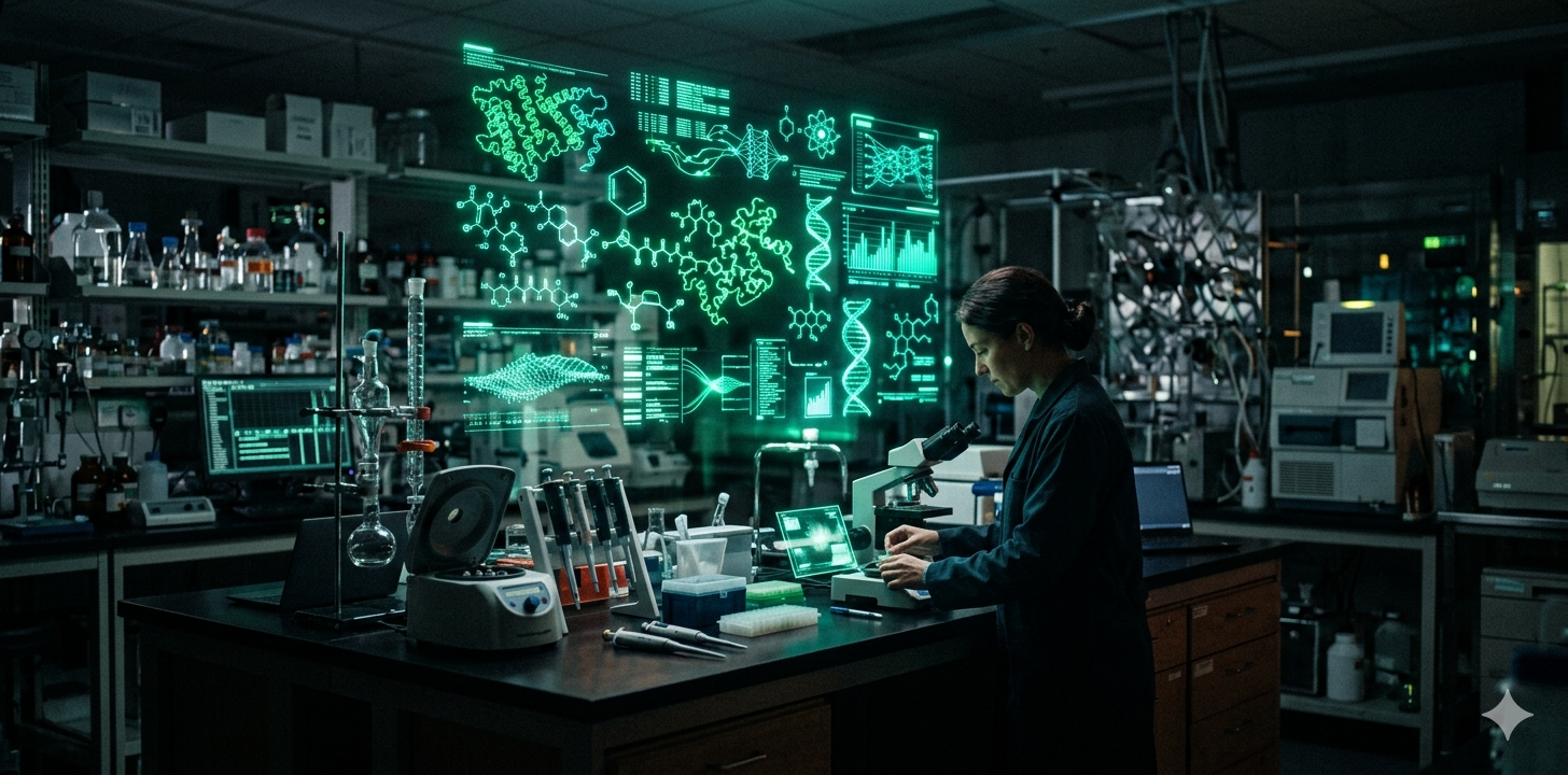 Laboratório com inteligência artificial